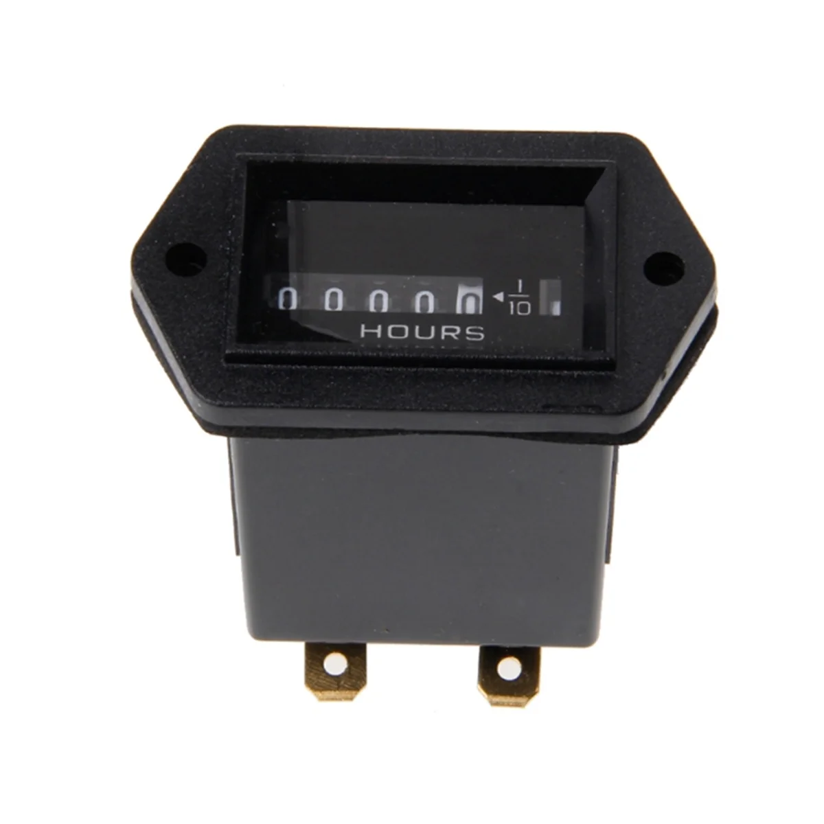SSR Professional Round Hour Meter for DC 12V-36V Engine Gauge Tester for Boat Auto ATV UTV Snowmobile Lawn Tractor
