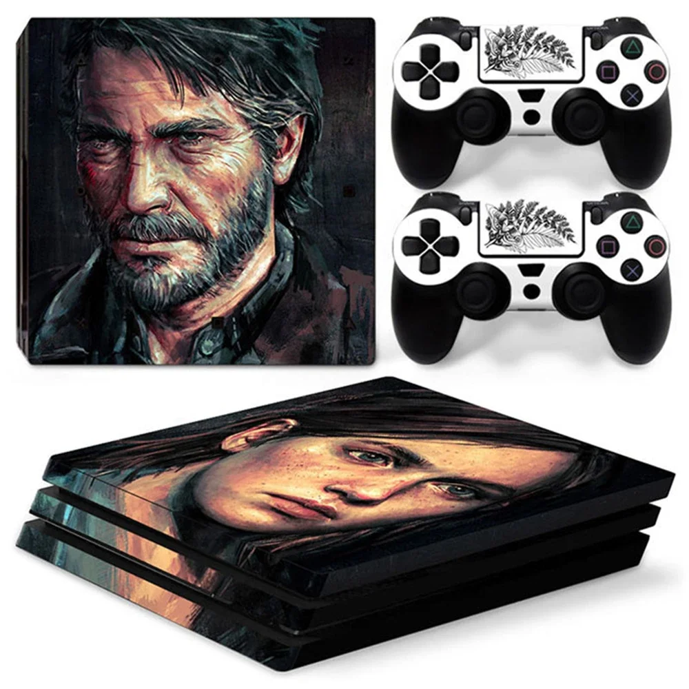 The last of  us part 2 PS4 Pro Skin Sticker Decal Cover Protector For Console and Controller Skins Vinyl