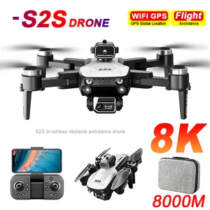 S2S Mini Drone 4K 8K Caméra HD Évitement d’obstacles Photographie aérienne Moteur sans balais Quadricoptère RC pliable Jouet pour enfants 10 meilleures ventes FPV drone freestyle - No 8