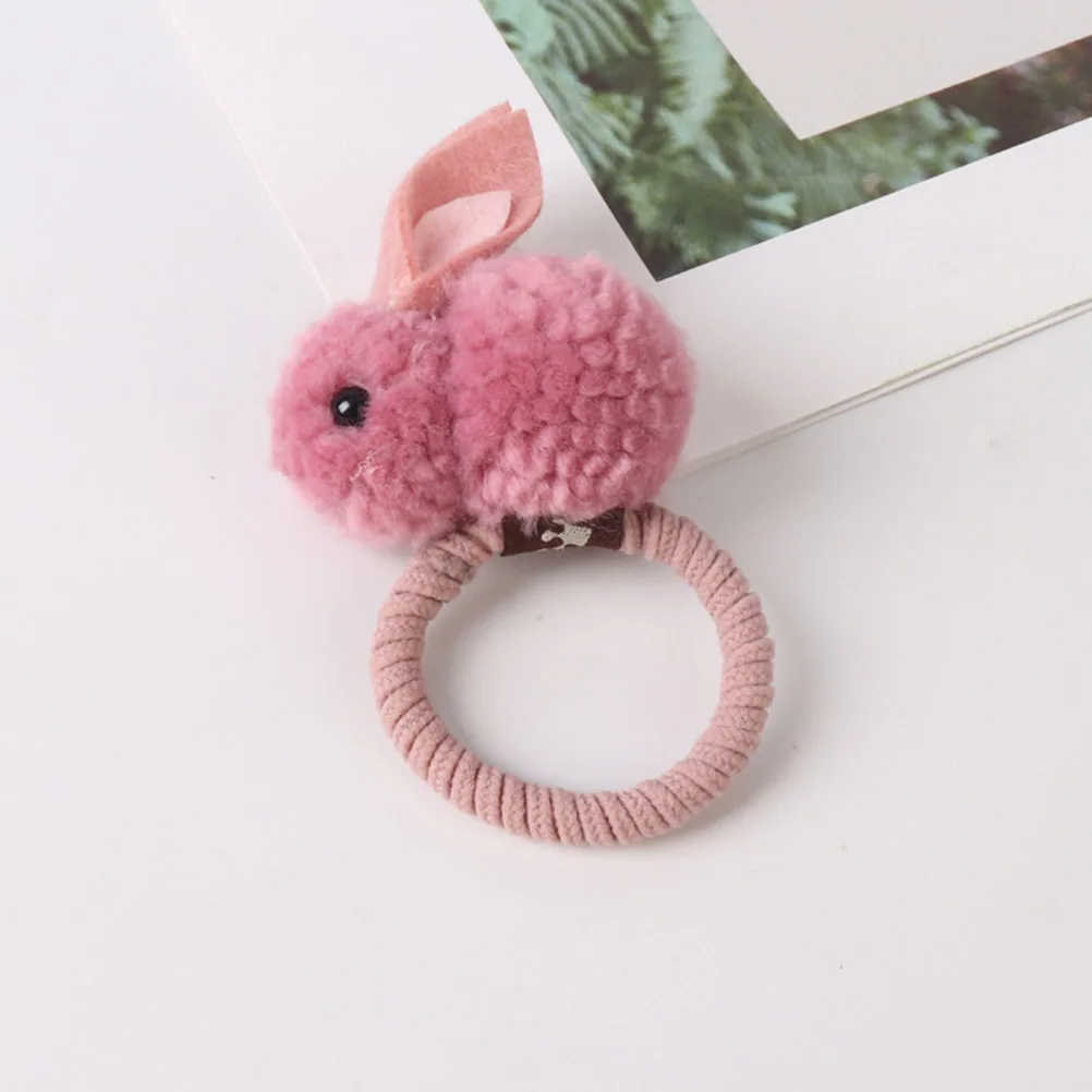 

8Pcs Kids Rabbit Hair Accessories Set Elastic Hair Ties Hairpins Ponytail Holders Barrettes for Girls Stylish Gift