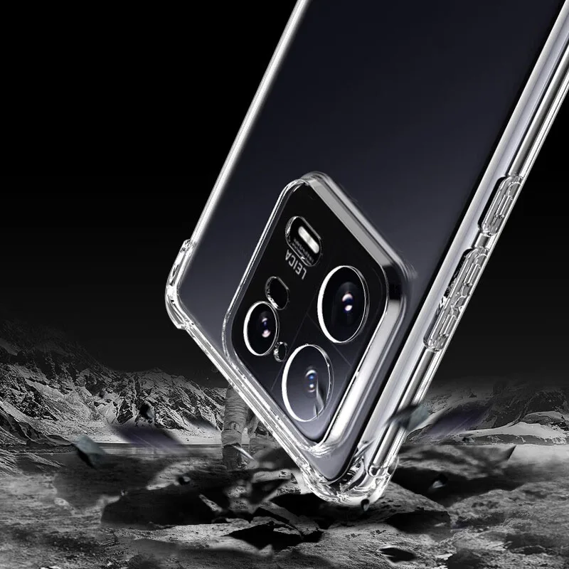 Ultradunne Airbag Telefoonhoesje Voor Xiaomi 13 Pro Ultra Lite Camera Beschermende Zachte Siliconen Airbag Hoes Mi Xiaomi13pro 13Lite Tas
