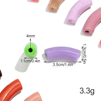 18K鍍金黃銅S形彎管金屬扭管珠連接器DIY項鍊首飾製作配件批發 10 最佳銷售 管珠 - №7