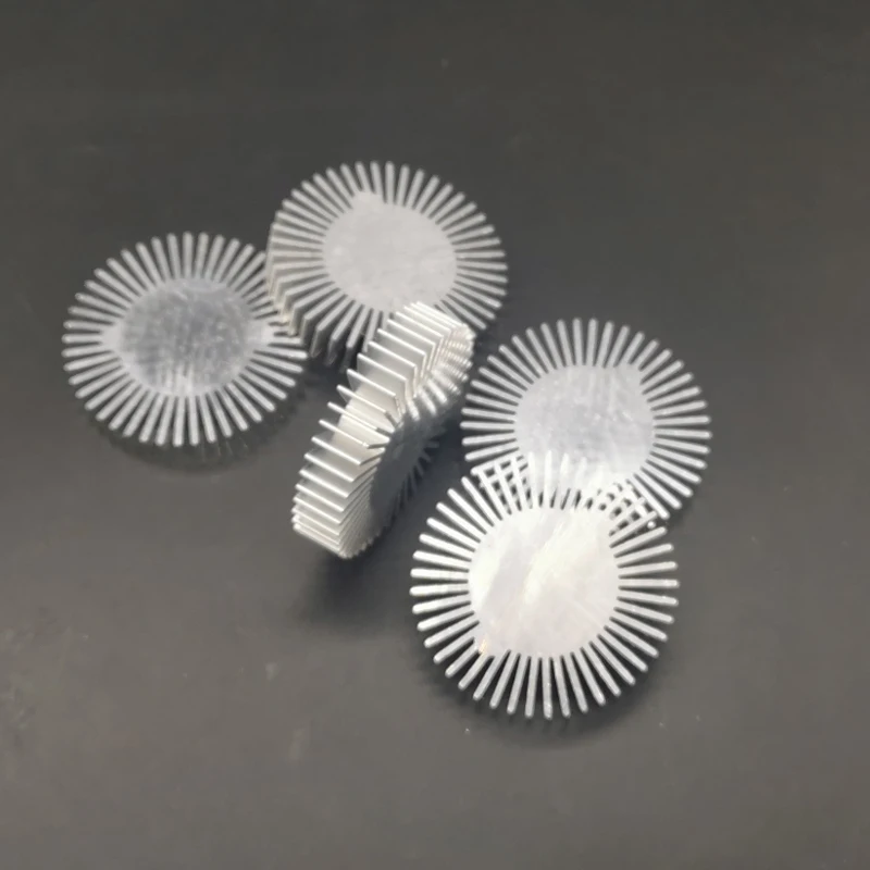 COB Radiator Diameter 50mm 3~7W High Power Led Heatsink