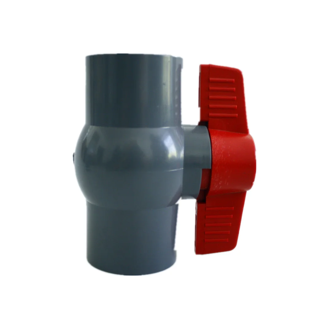 Other Watering & Irrigation Glue Type Compact Ball Valve Upvc Gate Valve Flesh Valve