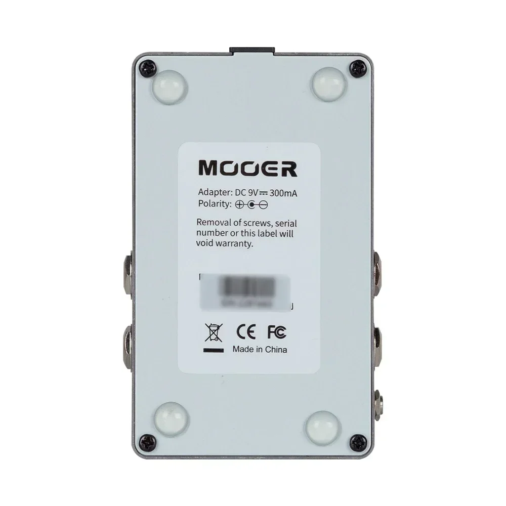 MOOER CAB X2 Guitarra Effect Pedal Stereo IR Cabinet Simulation 14 Presets 11 Factory IR Dual Channel Cab Guitar Accessories