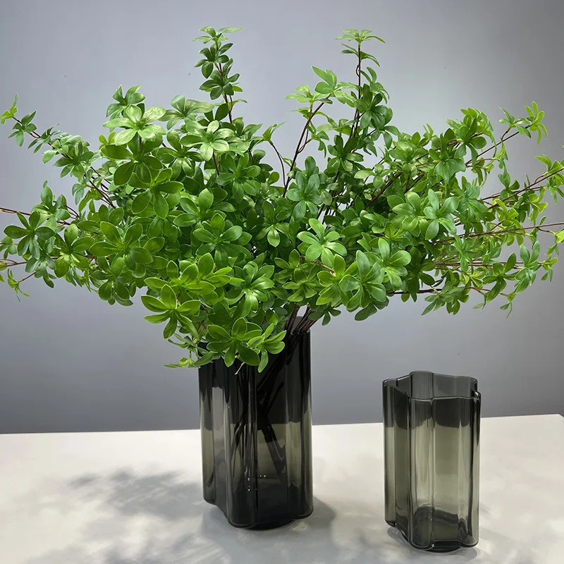 

Japanese bell multi-petaled dwarf jasmine leaf net celebrity home decoration simulation plant feel bell leaf