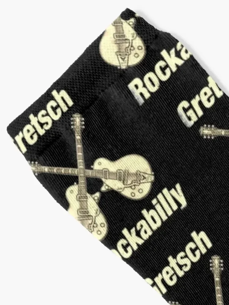 Old Gretsch Rockabilly Socks set Toe sports anti-slip compression Boy Socks Women's