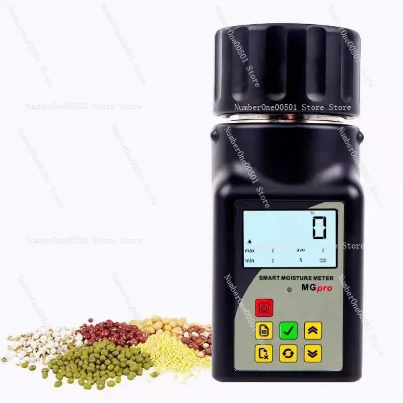 New GM-pro Smart Moisture Meter For 25 Kinds Grains Humidity Tester Corn Wheat Bean Peanut Seed Hygrometer Grain Moisture Meter