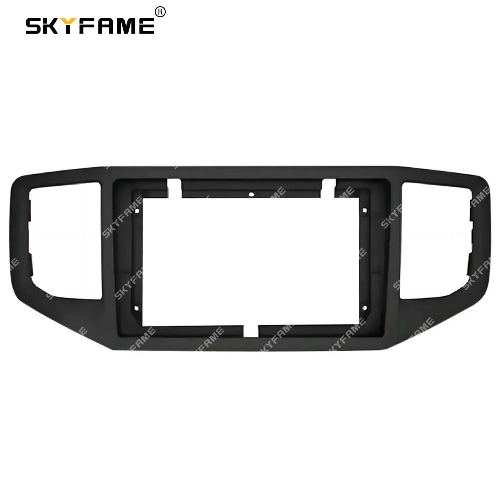 SKYFAME Car Frame Fascia Adapter Android Radio Dash Fitting Panel Kit For VW Volkswagen Amarok