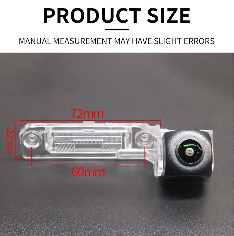 HD AHD 1080P 720P CVBS Rückfahrkamera für Skoda Superb VW Magotan Polo Bora Golf Jetta Passat CC Touran Caddy Multivan T5 – Detail 10