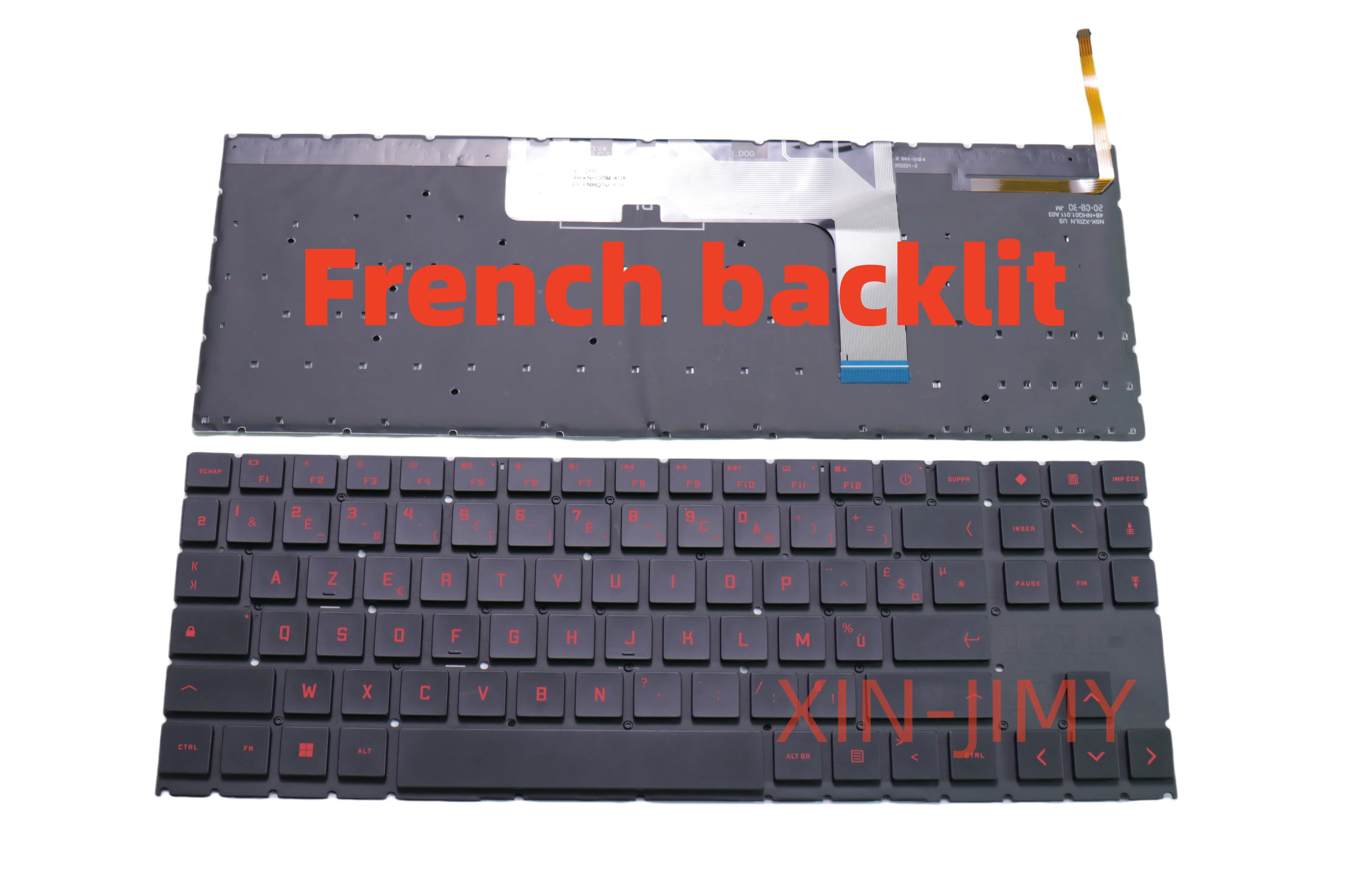 French Backlit Keyb… - image