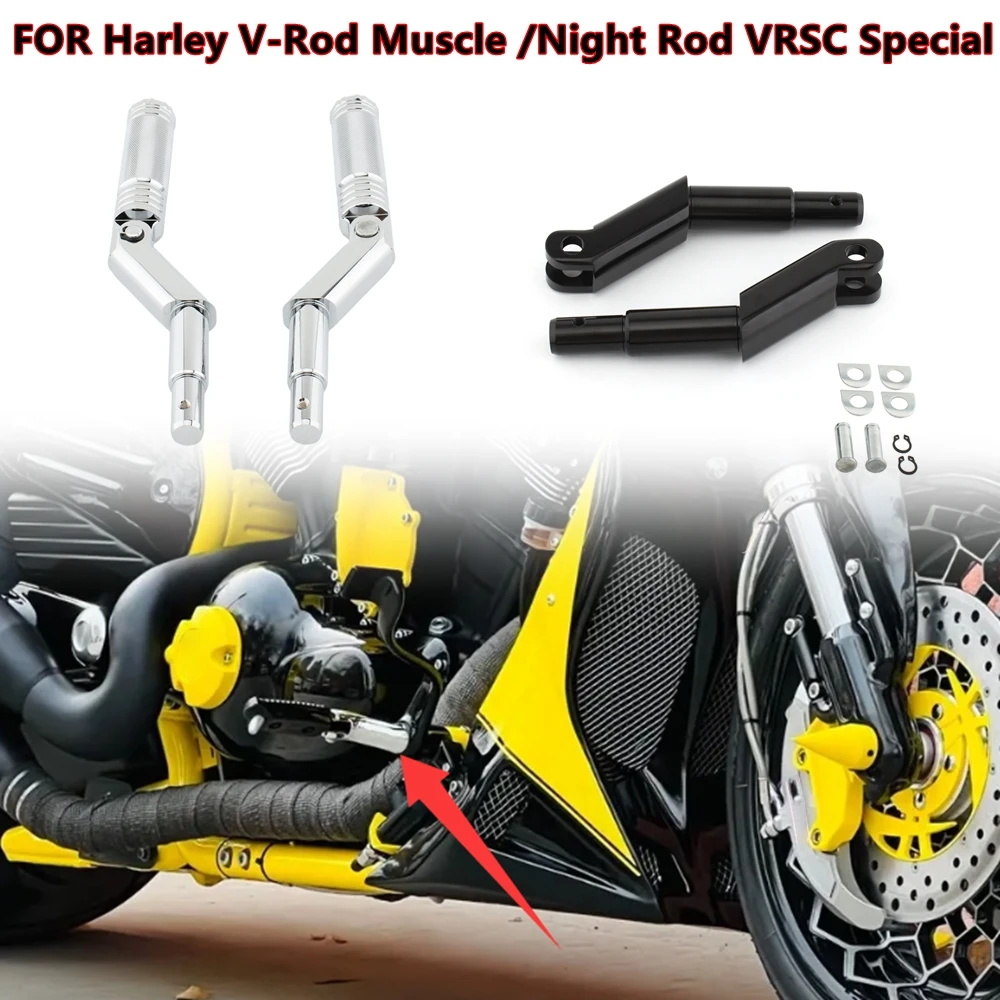 

Motorcycle Foot Rest Peg Mount Footrest Bracket FOR Harley V-Rod Muscle2002-2017 /Night Rod VRSC Special2007-2017