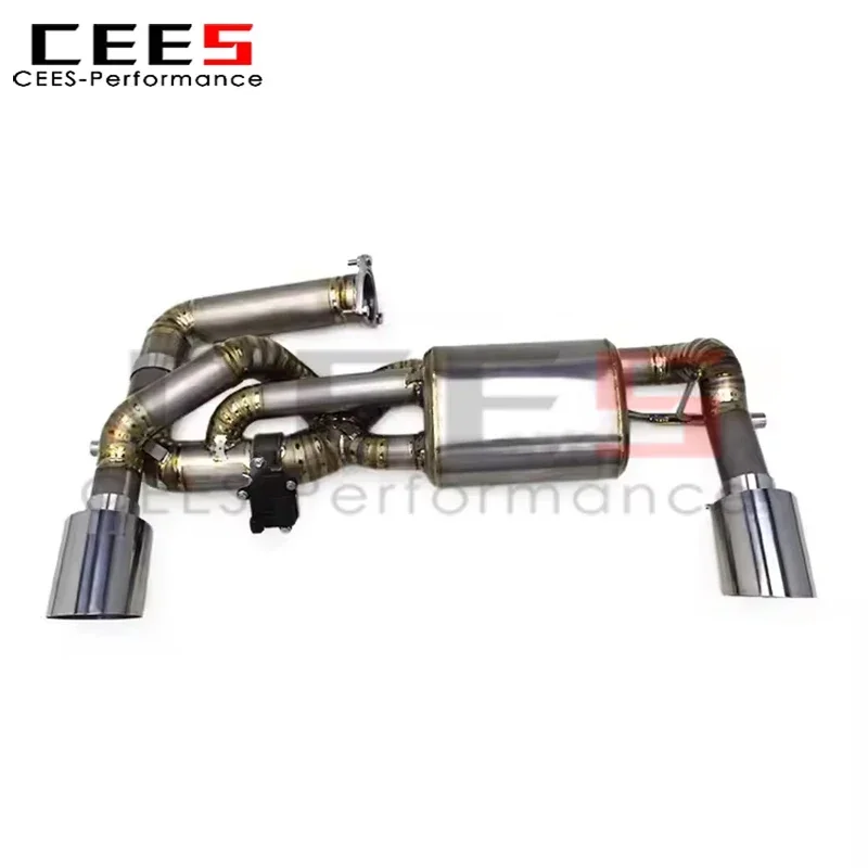 cees Tuning Catback Exhaust Pipes for Lotus EMIRA 2021-2022 Performance Titanium Escape Valvetronic Exhaust Pipe System Assembly