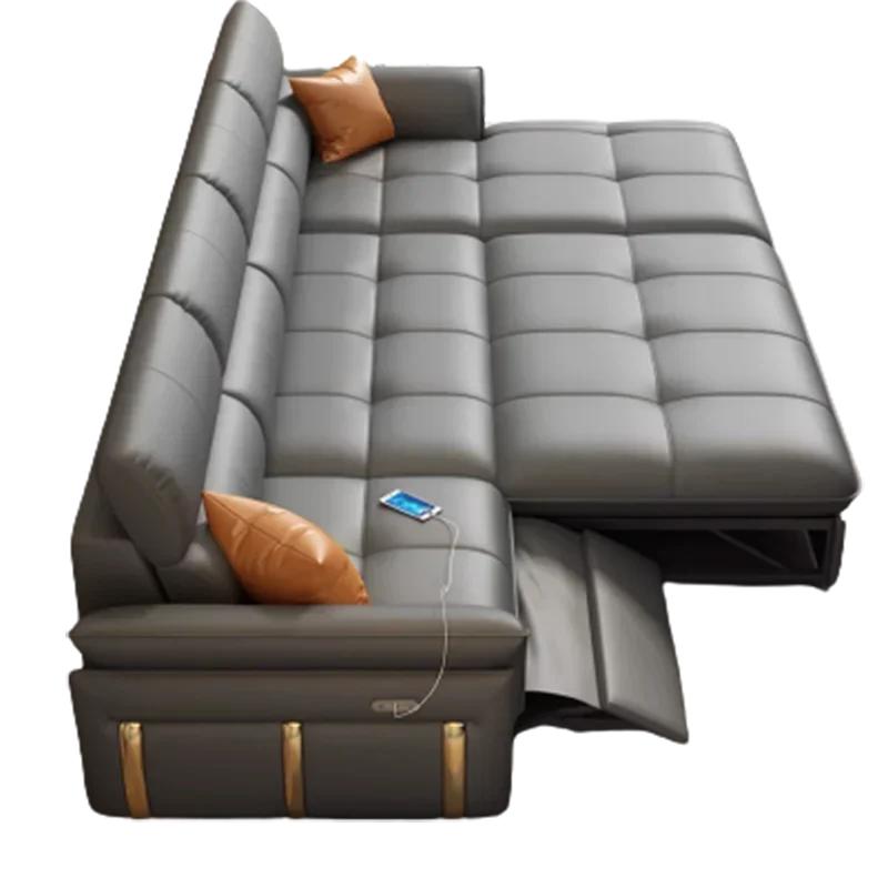 #Waterproof Nordic Electric Sofas Two Seater Large Armchair Lazy Grey Sofas Floor Daybed Luxury Woonkamer Banken Furniture