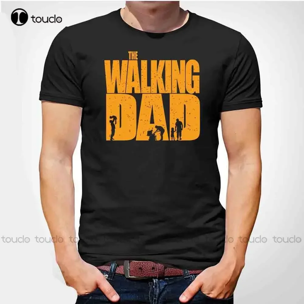 Brand New Summer Mens Short The Walking Dad Funny Mens T Shirt Fathers Day Dead Gift Birthday Dark Gray ! Cute T Shirts Xs-5Xl