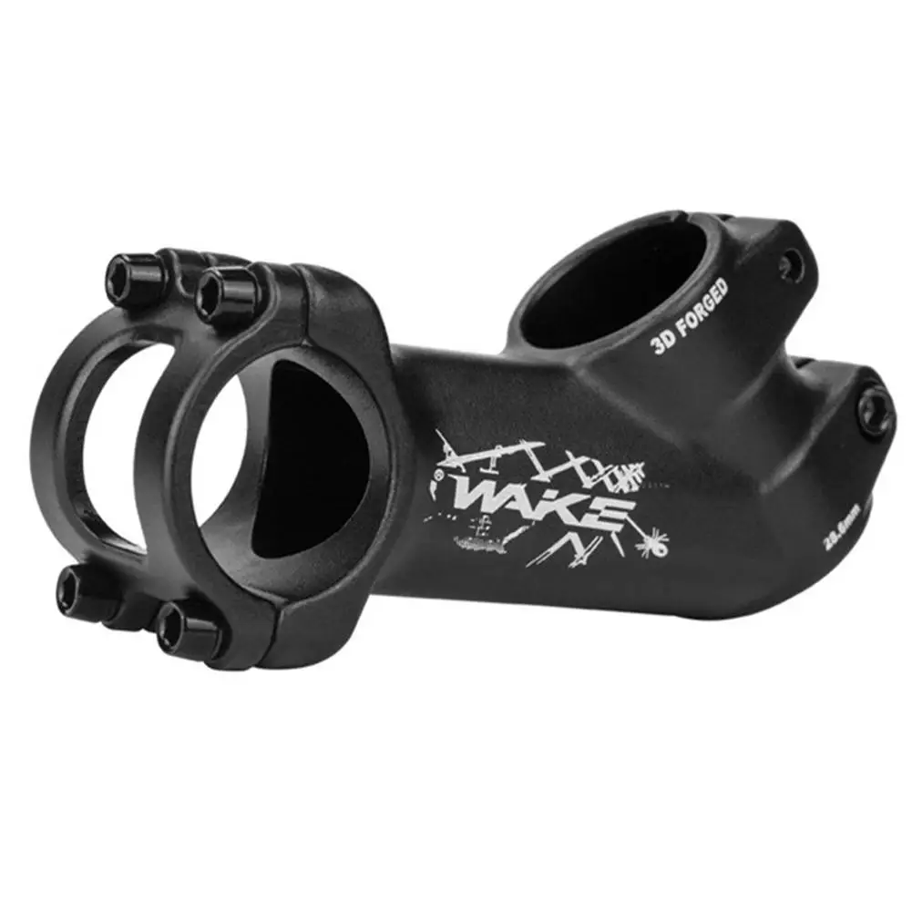 90mm Bicycle Handlebar Stem Heightened Shock Resistant Hollow 45 Degrees Aluminum Alloy Riser Clamp Stem