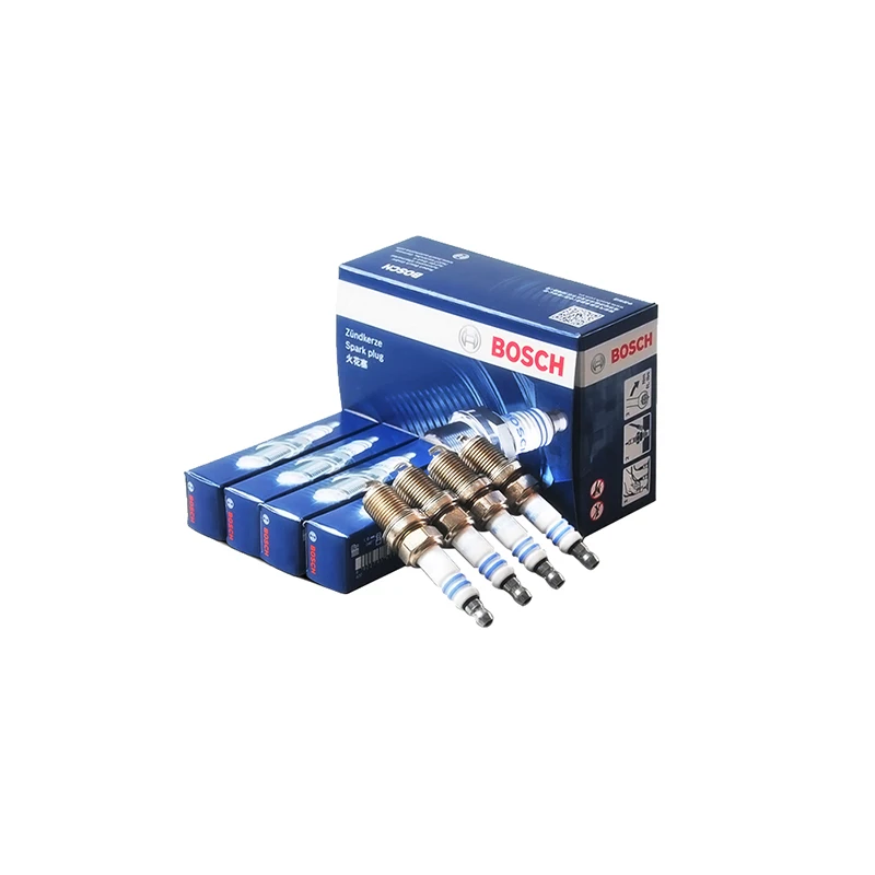 BOSCH 1/4/6 pcs FR8NPP30W Platinum Spark Plug Fits for FIAT(2014-17 500)HYUNDA(I2009-11)Genesis(2007-09 Santa Fe)INFINITI 2003