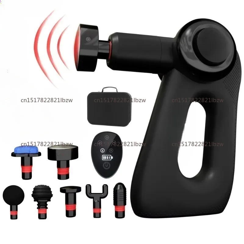 Wholesale Electric Pulse Body Muscle Therapy Fascia Spinal Massage Heating Function Pistol Massage Gun and Case Study