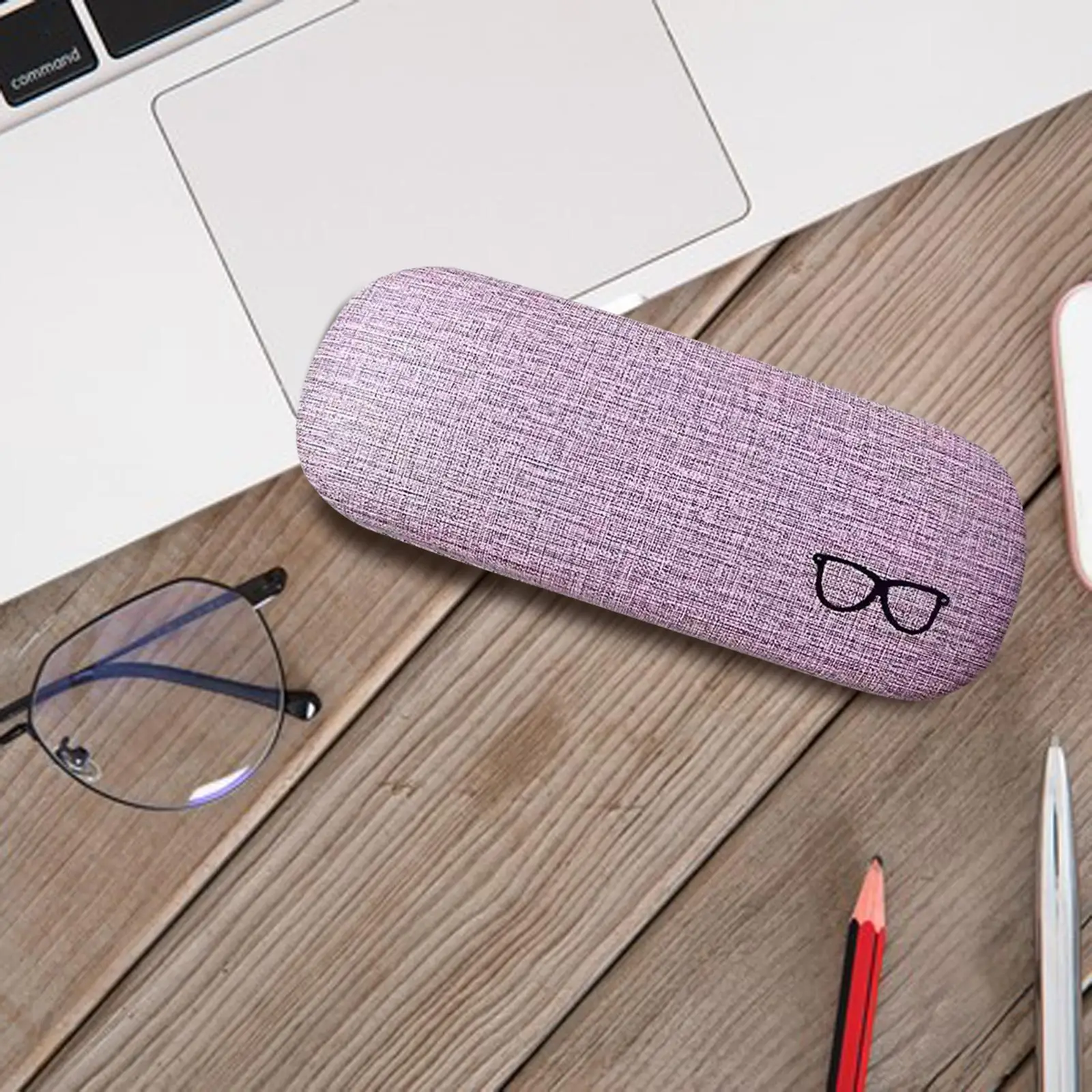 حافظة نظارات كبيرة ذات هيكل صلب من مادة EVA وحامل نظارات واقية لتخزين إكسسوارات السفر