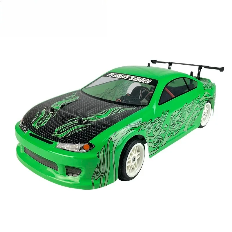 

1/10 Scale RH1025 RC Remote Control Four-wheel Drive Flatbed Sports Car Electric Brushed Mini Model Car Boy's Gift Toy Car