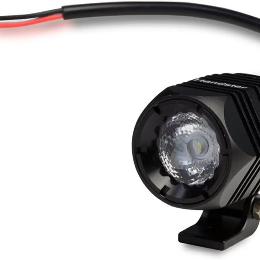 2 fendinebbia per moto a LED bianco freddo - IP68 impermeabile, confezione da 2 per fuoristrada 4x4, camion, marini e veicoli resistenti