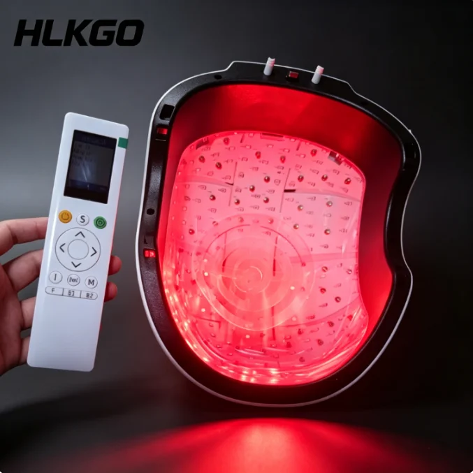 Memory Improvement Parkinson Stroke – Professional 1070nm NIR PBM Brain Helmet 400 Diodes Stimulation Device Therapy