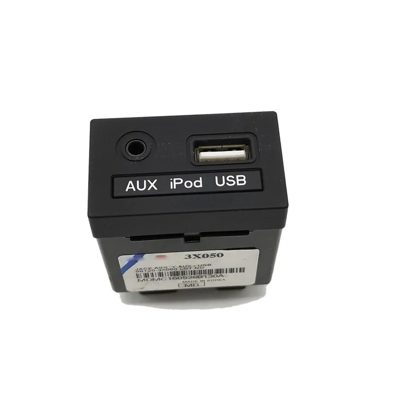 

Original 961203x000 Jack Assy Aux & Usb For Sonata 2011 2012 2013 Elantra Reader Ipod Port Adapter Assy High Quality