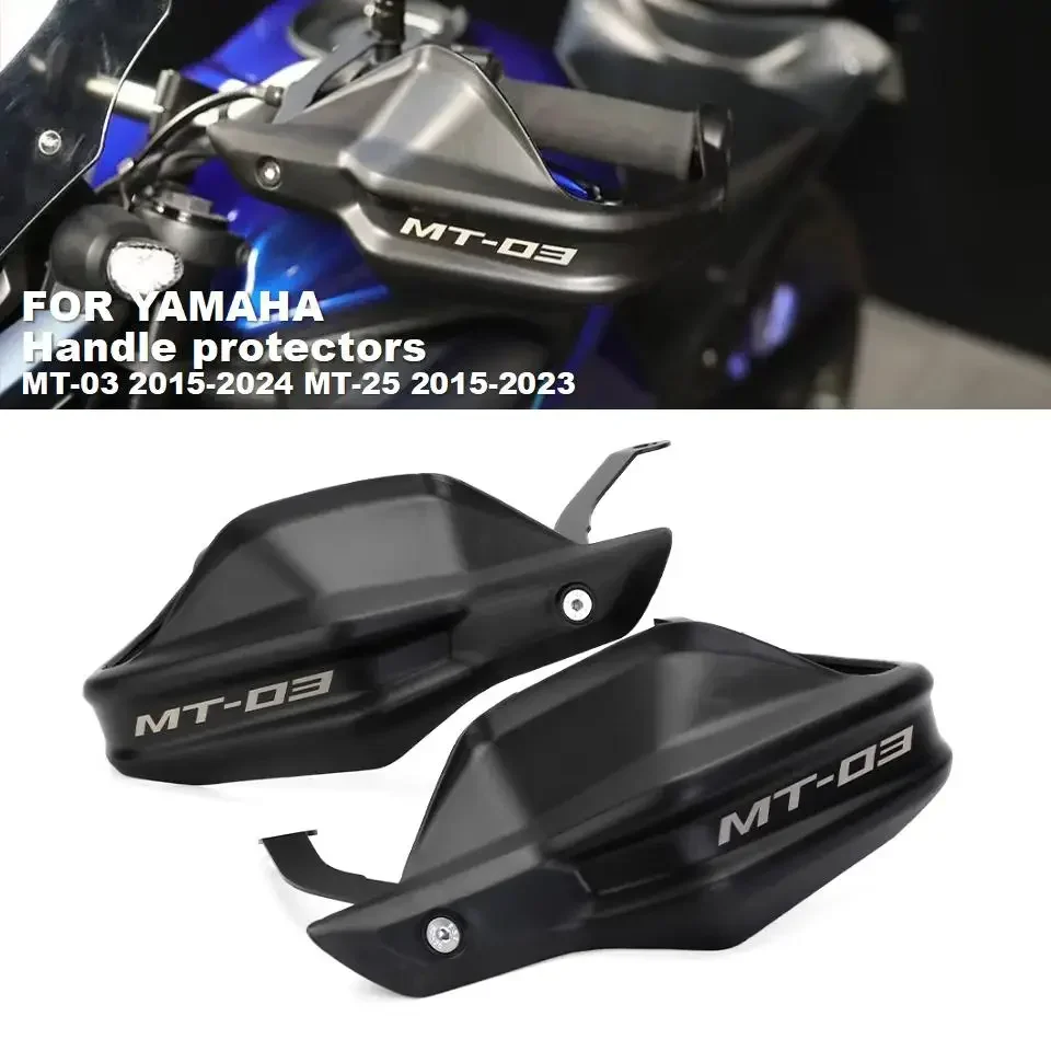 

MT03 MT25 Handlebar Protectors For YAMAHA MT-03 MT25 Motorcycle Hand Guard Handle Windproof and Anti-fall Heightening Hand Guard