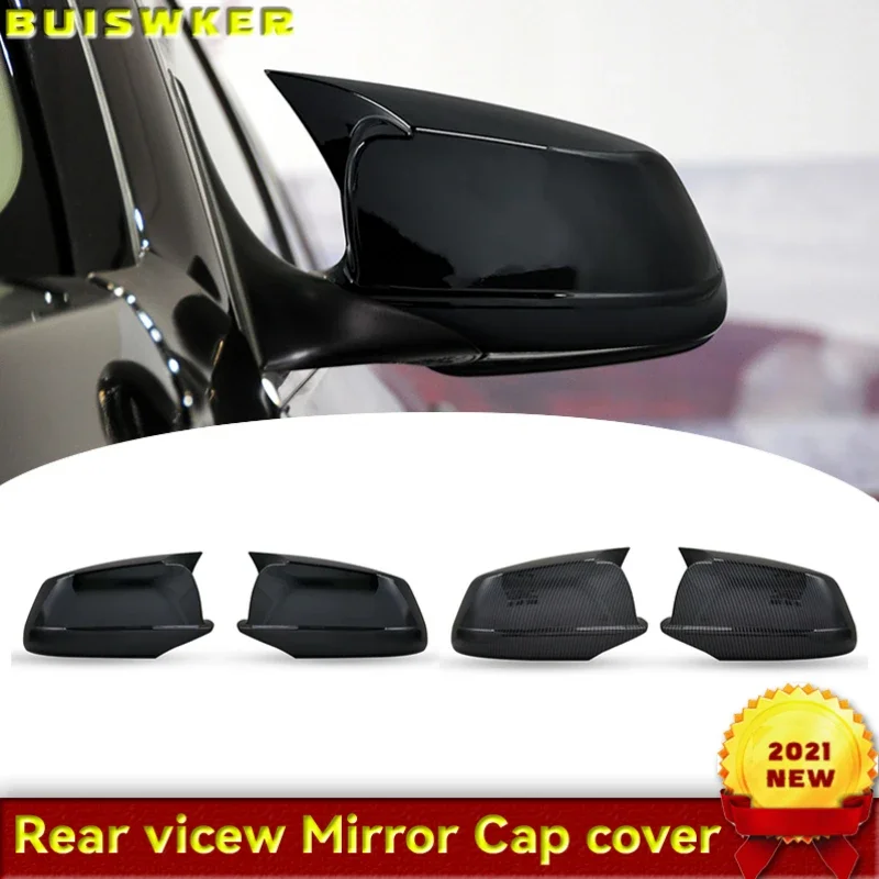 

Side Mirror Cover Rearview Wing Mirror Cap Fit For Bmw 5 Series F10 F11 F18 Pre-LCI 2010-2013 Car Accessories Original Black