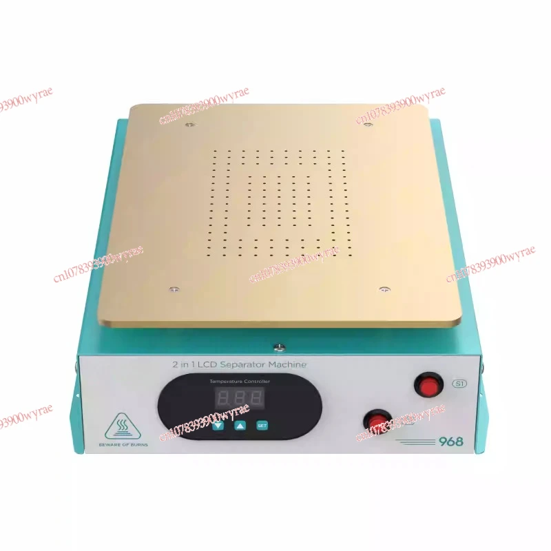 

15 inch screen separator, mobile phone, tablet, heating and separation, built-in pump, dual pump heating table, maintenance