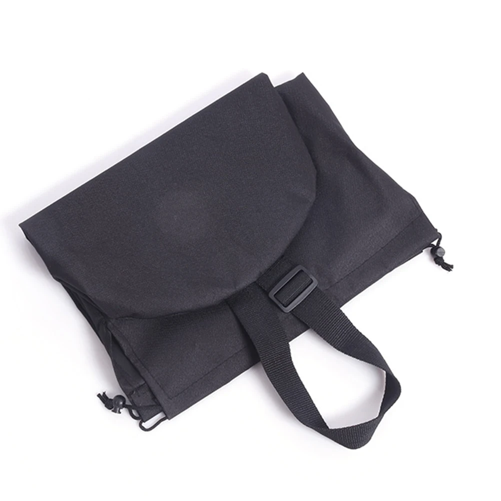 

Skateboard Backpack Drawstring Waterproof Storage Bag Comfortable Shoulder Straps Outdoor Sports Portable Skateboard Pouch Black