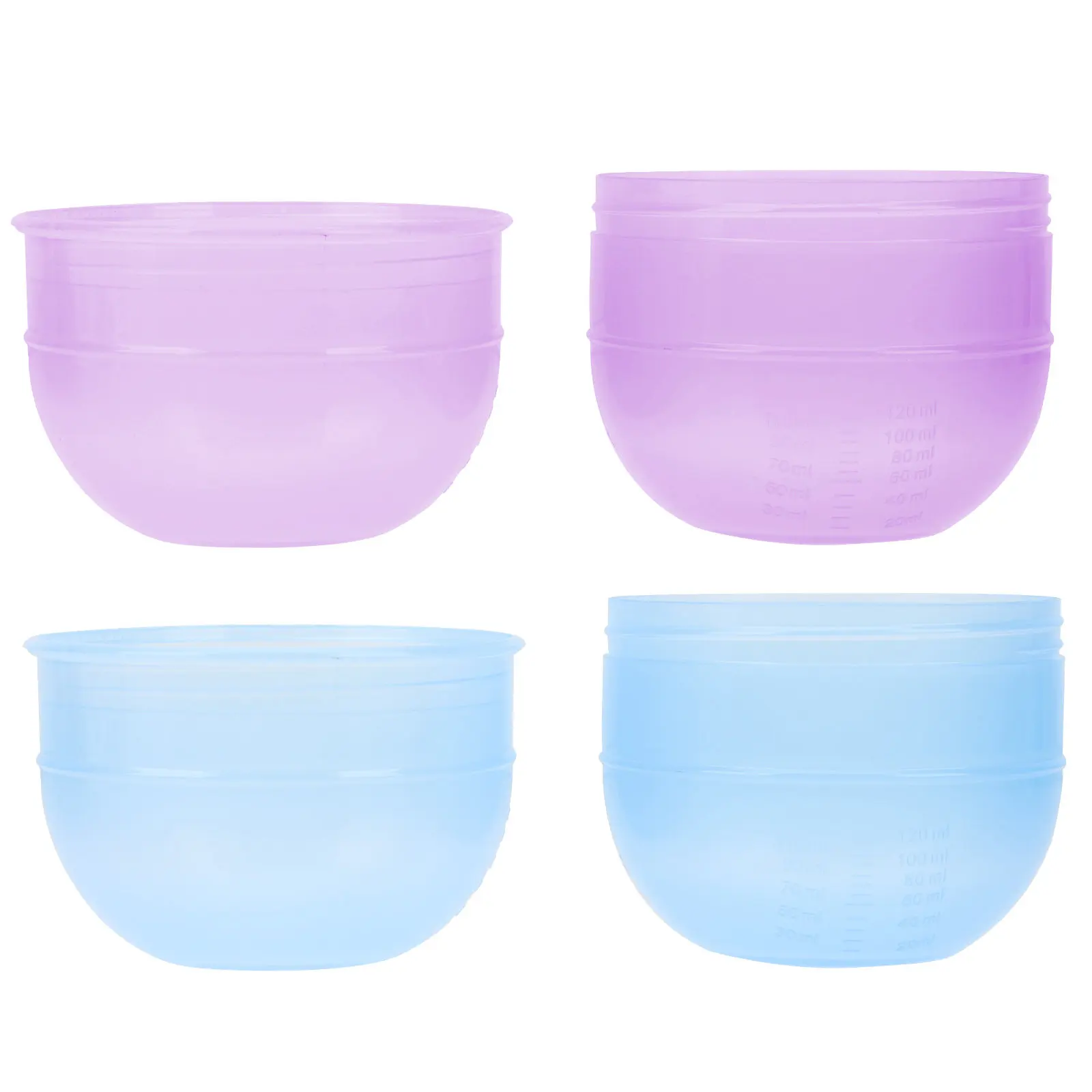 

Набор из 2-х мерных стаканов для смешивания краски для волос с точной шкалой, для равномерного нанесения краски, незаменимый для домашнего или салонного ухода за волосами