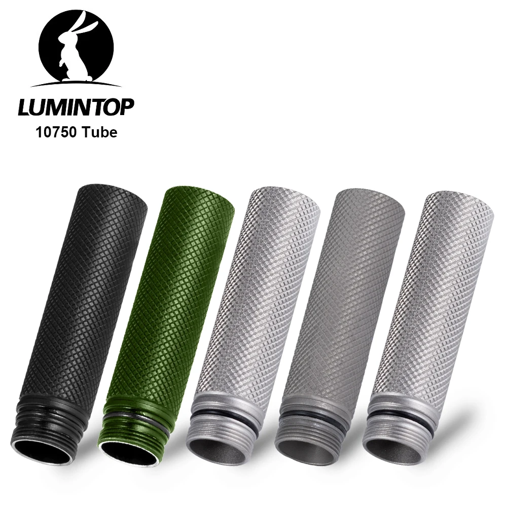 Aluminium Titanium Stonewash Sandblasting 10750 Extend Tube And Suit For Lumintop GT NANO3.0 Frog2.0 Flashlight Light