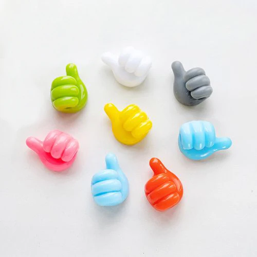 Home use resin multi-purpose Thumb hook  Tidy easy to store used for placing Thumb shaped hook