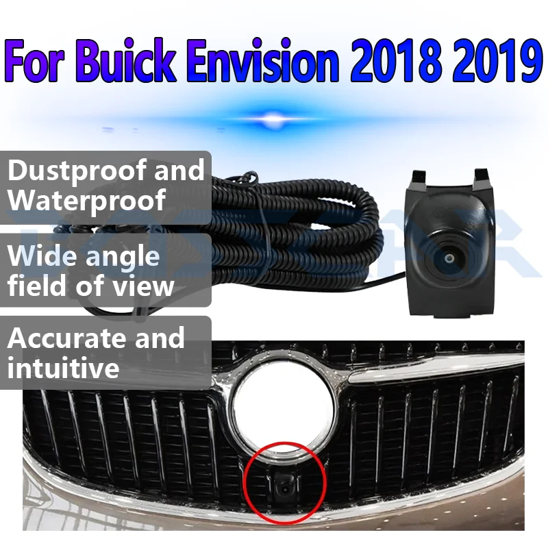 

Для Buick Envision 2018 2019, камера переднего вида 150 ° AHD HD 1080P ночного видения «рыбий глаз» водонепроницаемые аксессуары для автомобильной электроники