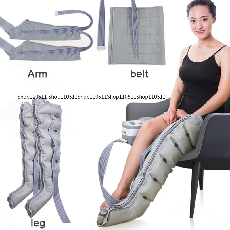 

Breathable Pressure Leg Massager, Electric 4 Loop Kneading, Arm Cuff Massager for Body Relaxation