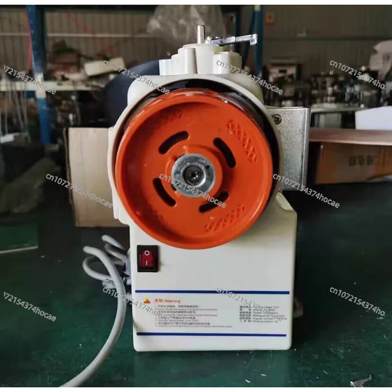 750W Double Needle Sewing Machine Flat Car High Head Electromechanical Integrated Control with Silent Motor for Home Use