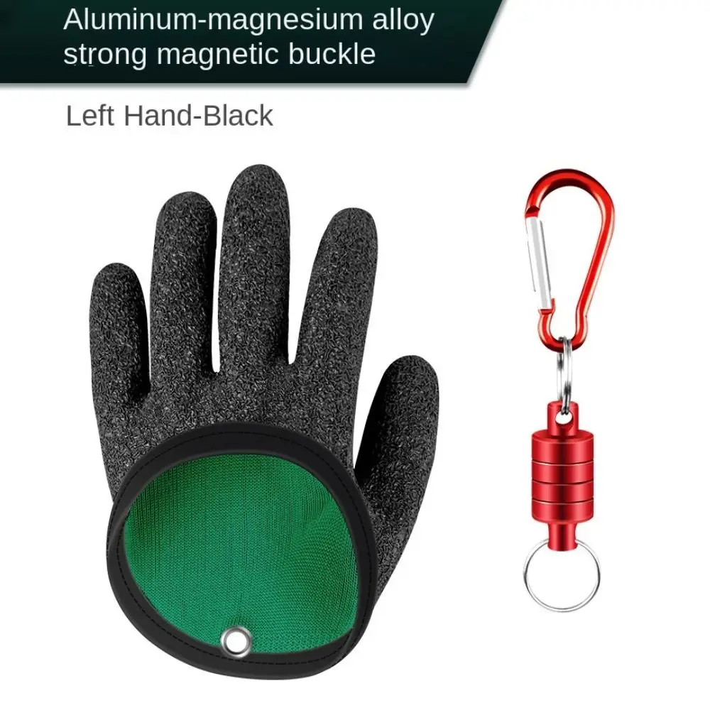 Waterproof Fish Catching Latex Gloves Multifunctional Anti Slip Fishing Puncture Proof Gloves Full Finger Wear-resistant