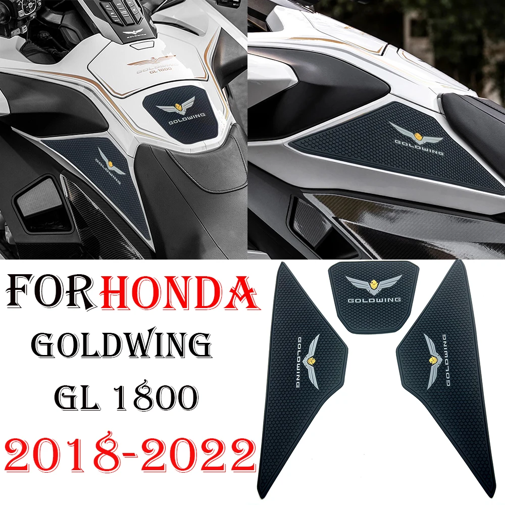 Goldwing 1800 Accessories Motorcycle Stickers for Honda Goldwing GL 1800 Gold Wing 18-22 Fuel Tank Protector Decals GL1800 Parts