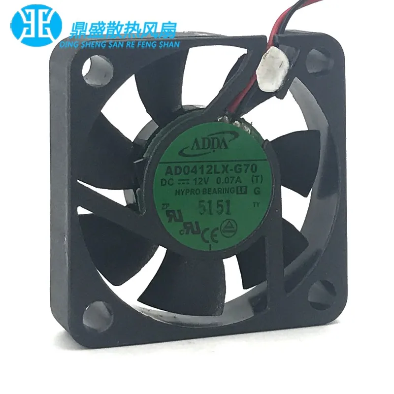 1pcs * AD0412LX-G70 ORIGINAL NEW COOLING FAN DC12V 0.07A 4010 40*40*10mm RADIATOR