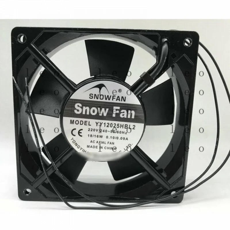 

AA New for SNOWFAN YY12025HBL2 220/240V 18/16W 2-wire cooling fan #xh