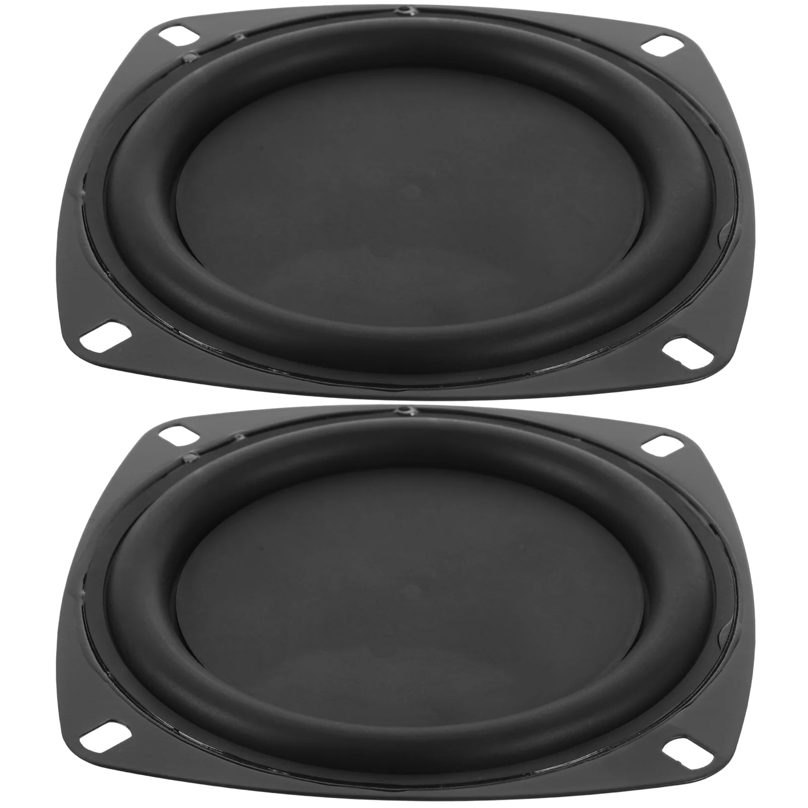 2 PCS Speaker Vibration Horn Audio Diaphragm Membrane Loudspeaker Car 4 Inch Iron Professional for