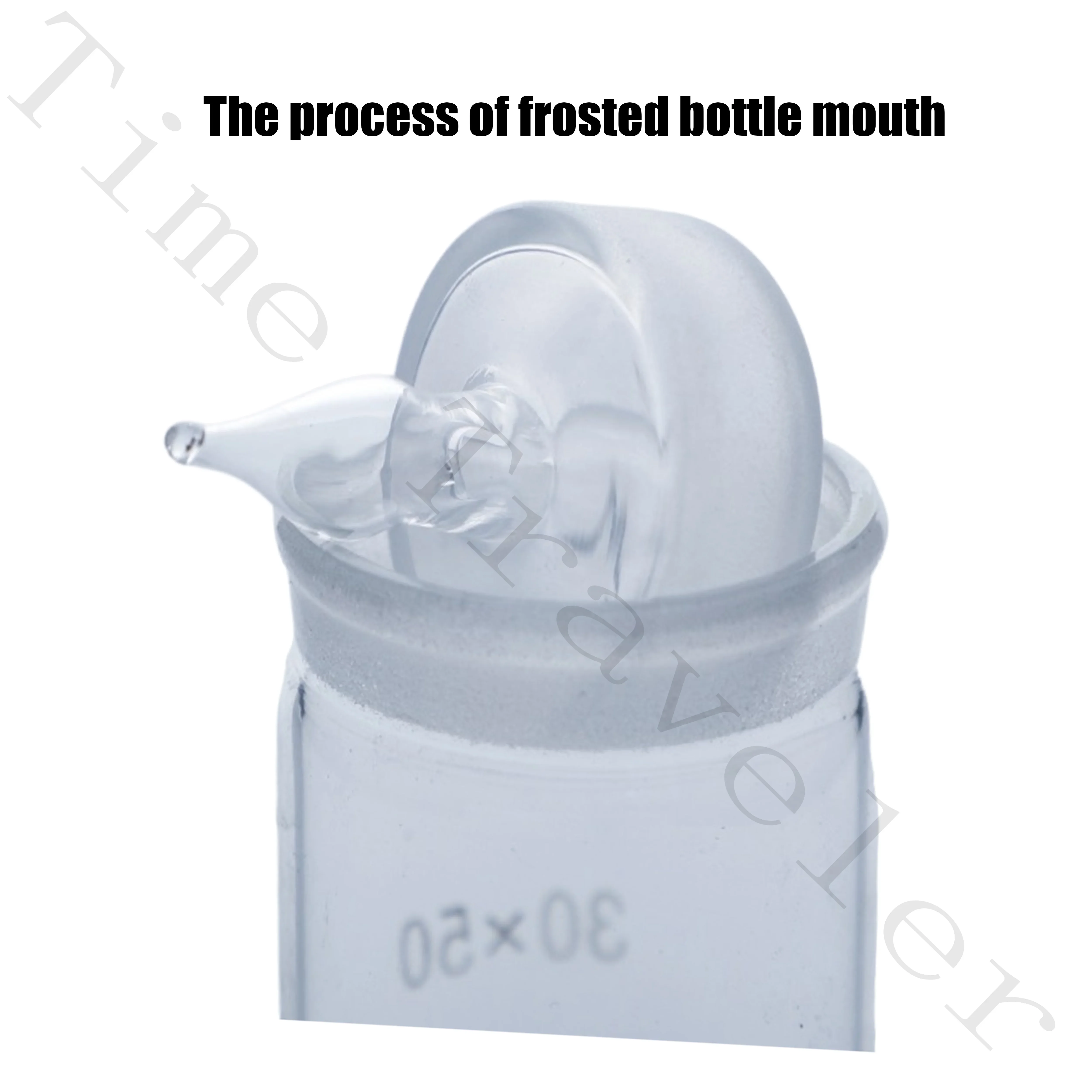 Vaso per il lavaggio dell'olio dell'orologio in vetro parti dei movimenti dell'orologio riparazione del vetro vaso per la manutenzione della pulizia con coperchio antipolvere per orologiaio