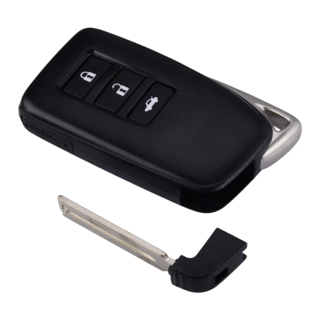البعيد 3 زر غطاء مفتاح السيارة فوب حامل شل الإسكان صالح لكزس ES300h ES350 GS350 RC350 IS350 #4