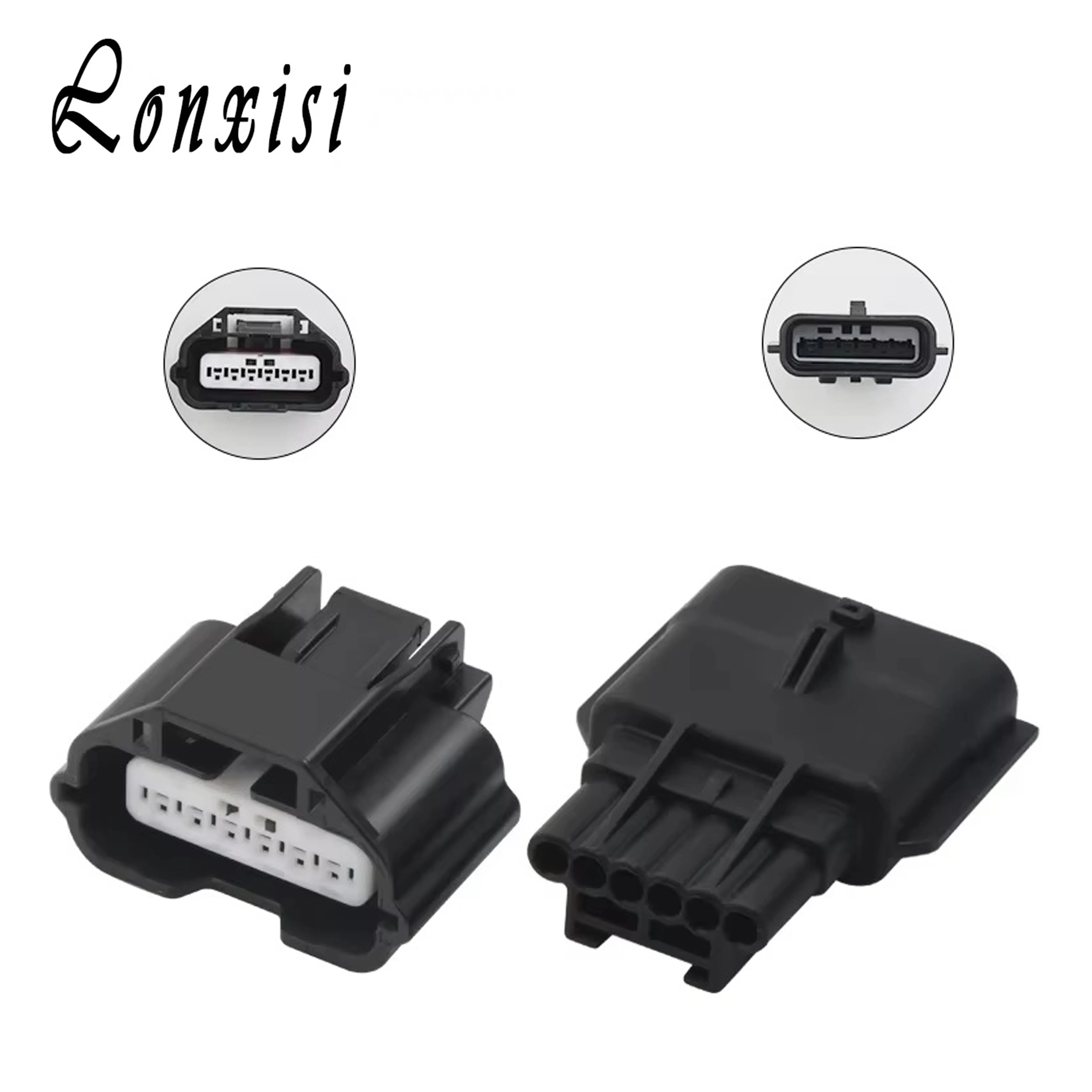 

1/5/10/20 Sets 6 Pin 7283-8850-30 For Toyota Mazda Hilux Accelerator Pedal Automobile Waterproof Electronic Throttle Connector