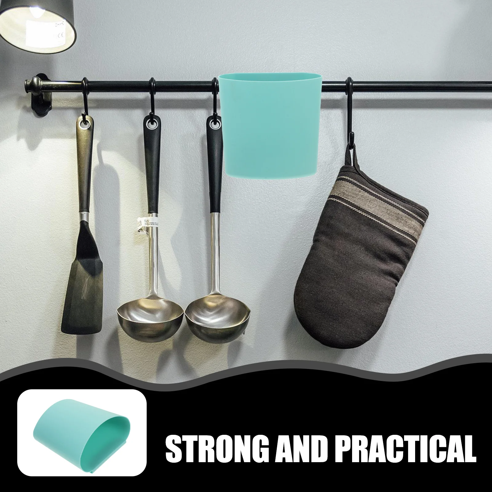 

4Pcs Storage Hanging Basket Lightweight Wear-Resistant Plastic Bucket for Salon Tattoo Cart Countertop Tabletop Organizer