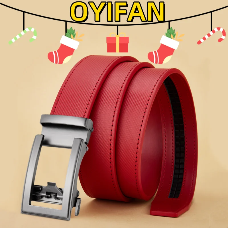 Belt for Men High Quality Designer Male Automatic Belt Leather Belt Christmas Gift Belt Genuine Leather Belt