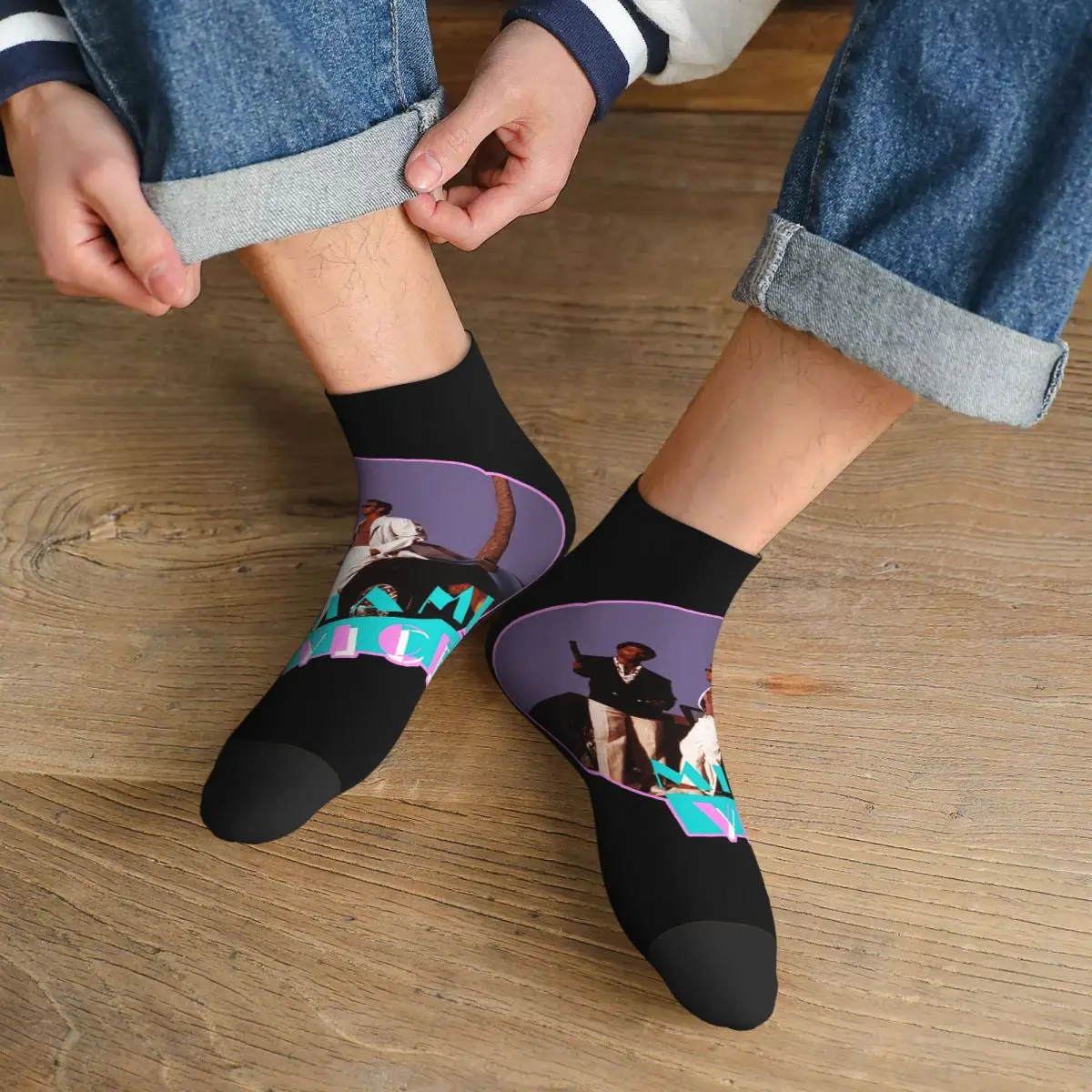 

Носки Miami Vice R, чулки высокого качества в стиле Харадзюку, всесезонные носки, аксессуары для мужчин и женщин, рождественские подарки