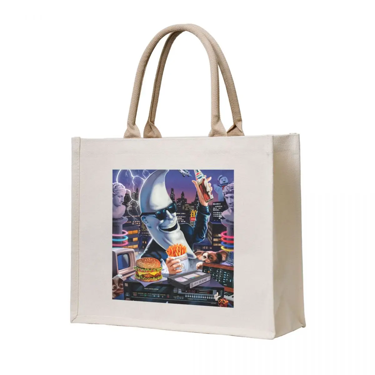 

Moon 4x5 Tote Bag Woman shopper bag personalized tote bag shopping cart bags