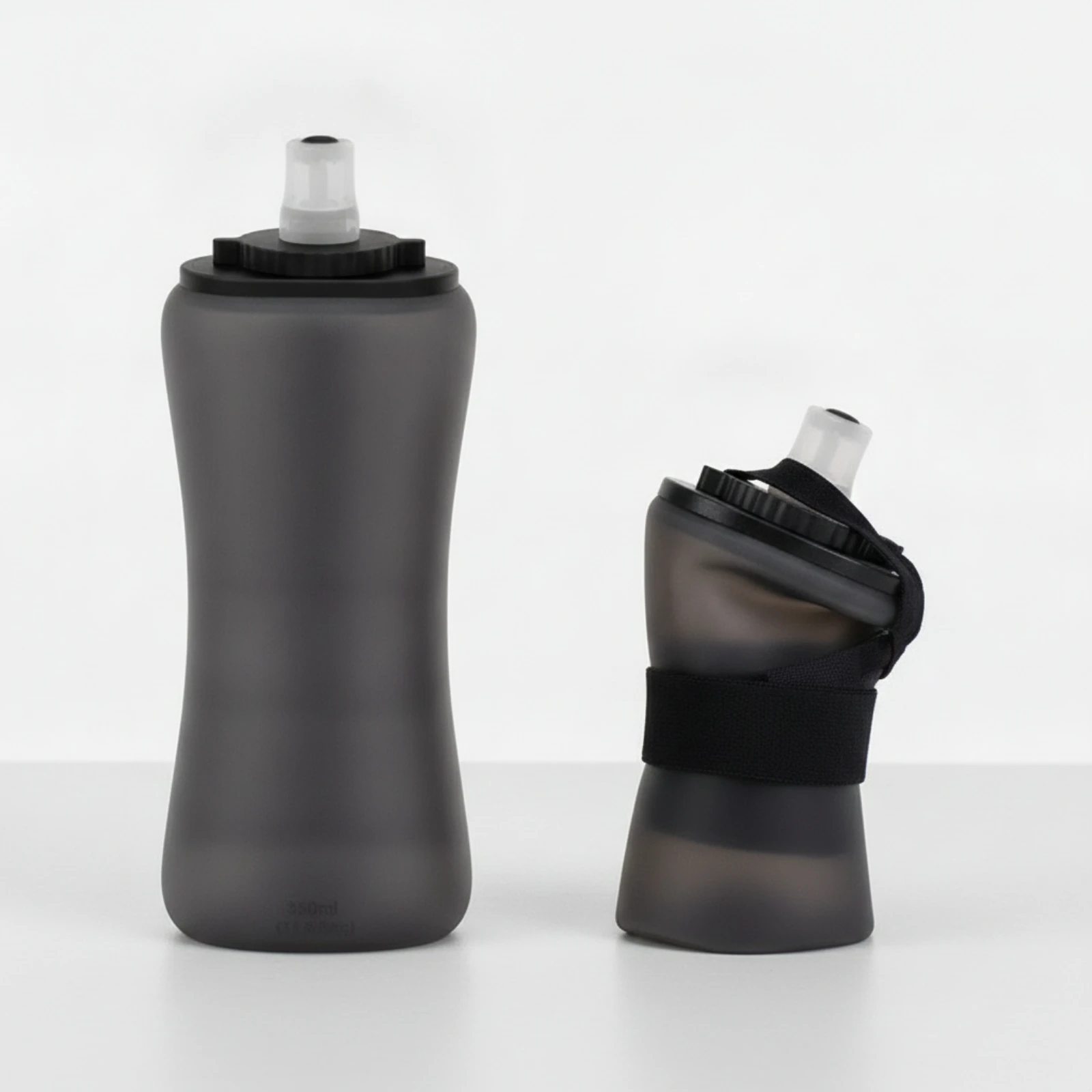 Collapsible Water Bottle - Foldable Water Bottle Leakproof Collapsible Sports